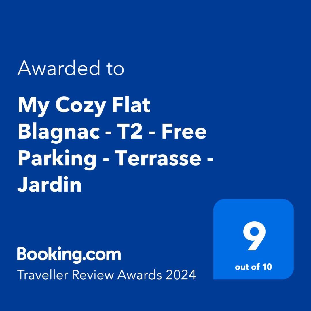 דירות My Cozy Flat Blagnac - T2 - Free Parking - Terrasse - Jardin מראה חיצוני תמונה